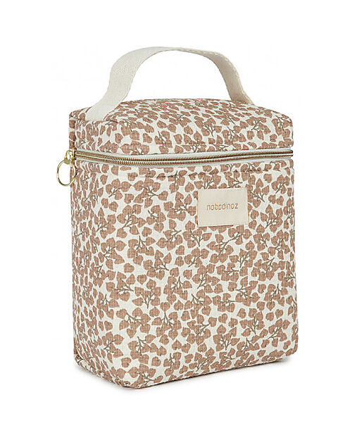 Nobodinoz Borsa Termica Impermeabile per Snack e Biberon Baby on the Go - Sweet Yumiko - Cotone Bio Contenitori Termici