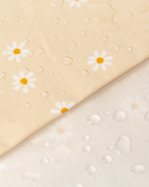 Nobodinoz Bustina Portapanini Riutilizzabile Sunshine 45x28 cm - Margherita - Cotone bio Porta Merenda