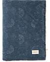 Nobodinoz Coperta Invernale Neonato Stories - Gold Bubble - Night Blue - 70x100 - Cotone Bio Lenzuola e Federe