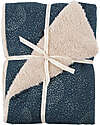 Nobodinoz Coperta Invernale Stories - Gold Bubble/Night Blue - 100x140 - Cotone Bio Swaddle di Mussola
