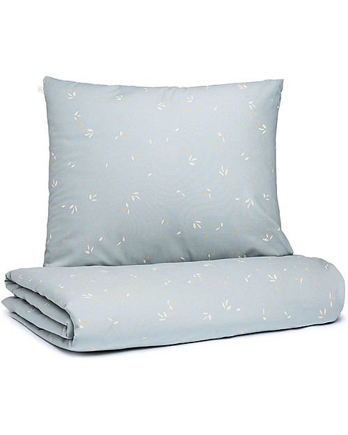 Nobodinoz Copri Piumone Himalaya - 100x150 - Willow Soft Dune Set Copripiumino