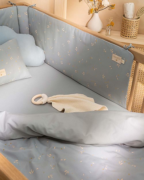 Nobodinoz Copri Piumone Himalaya - 100x150 - Willow Soft Dune Set Copripiumino