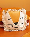 Nobodinoz Cuscino a Forma di Leone - 32x35 cm - Eco-friendly Cuscini Arredo