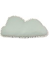 Nobodinoz Cuscino Nuvola Marshmallow, Acqua - 30x58 cm - Cotone bio Cuscini Arredo