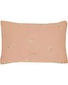 Nobodinoz Cuscino Rettangolare Wabi-Sabi - Powder Pink Blossom - 35x23x5 cm - Cotone Bio Cuscini Arredo