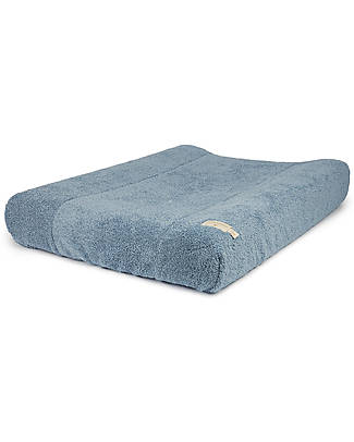 Nobodinoz Fasciatoio e Coprifasciatoio So Cute - Blu - 70x50x10 cm - Cotone bio Fasciatoi