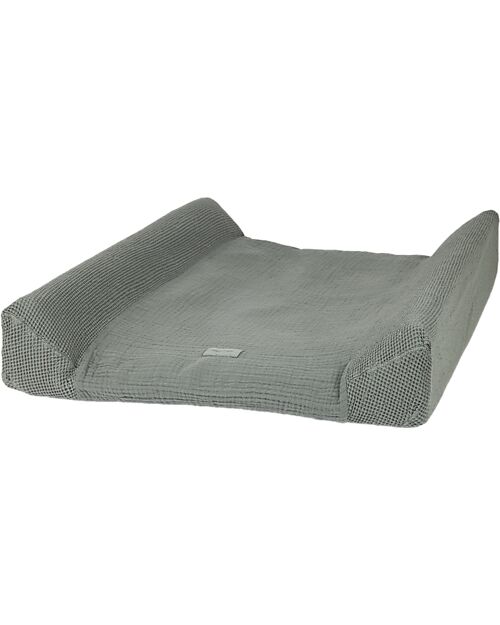 Nobodinoz Fasciatoio e Coprifasciatoio Wabi Sabi - Azure - 70x50x10 cm - Cotone bio Fasciatoi