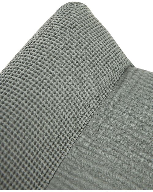 Nobodinoz Fasciatoio e Coprifasciatoio Wabi Sabi - Azure - 70x50x10 cm - Cotone bio Fasciatoi