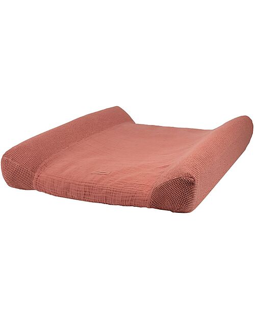 Nobodinoz Fasciatoio e Coprifasciatoio Wabi Sabi - Rosewood - 70x50x10 cm - Cotone bio Fasciatoi