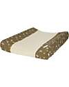 Nobodinoz Fasciatoio e Coprifasciatoio Zen - Brown Lilac - 50x70x10 cm - Cotone bio Fasciatoi