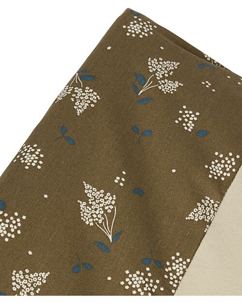 Nobodinoz Fasciatoio e Coprifasciatoio Zen - Brown Lilac - 50x70x10 cm - Cotone bio Fasciatoi