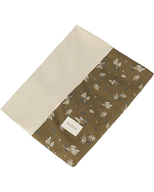 Nobodinoz Fasciatoio e Coprifasciatoio Zen - Brown Lilac - 50x70x10 cm - Cotone bio Fasciatoi