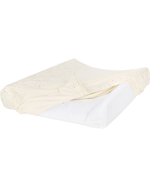 Nobodinoz Fasciatoio e Coprifasciatoio Zen - Milky Way - 50x70x10 cm - Cotone bio Fasciatoi