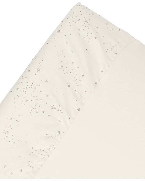 Nobodinoz Fasciatoio e Coprifasciatoio Zen - Milky Way - 50x70x10 cm - Cotone bio Fasciatoi