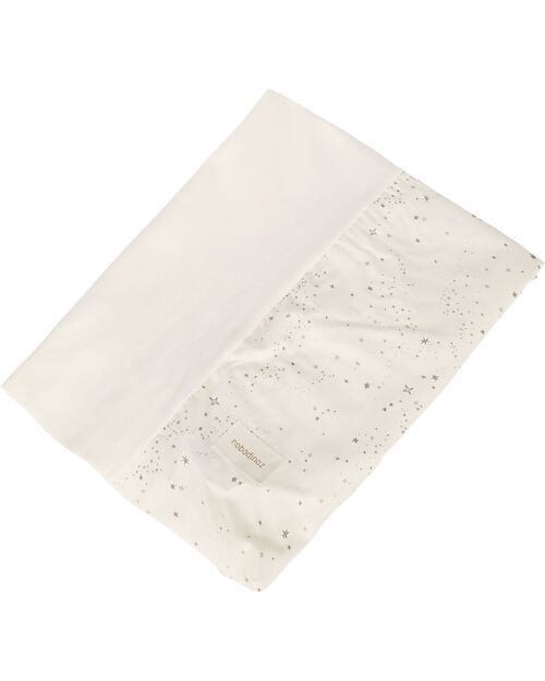 Nobodinoz Fasciatoio e Coprifasciatoio Zen - Milky Way - 50x70x10 cm - Cotone bio Fasciatoi