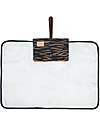Nobodinoz Fasciatoio Waterproof Hyde Park - Blue Waves - 50x70 cm - Cotone bio Fasciatoi da Viaggio