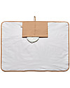 Nobodinoz Fasciatoio Waterproof Mozart - Nude - 68x50 cm - Cotone bio Fasciatoi da Viaggio