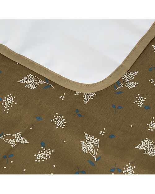 Nobodinoz Fasciatoio Waterproof Stories - Brown Lilac - 45x65 cm - Cotone bio Fasciatoi da Viaggio