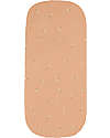 Nobodinoz Lenzuolo Wabi-Sabi per Culla/Carrozzina - Powder Pink Blossom - 80 x 40 cm - 100% Cotone Bio Biancheria Culla