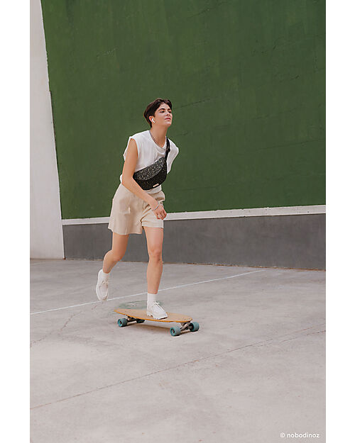 Nobodinoz Marsupio Paris-Tokyo - Forest Yumiko - Cotone Bio - 31 x 20 x 10 cm Marsupi