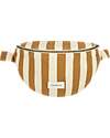 Nobodinoz Marsupio Portofino - Honey Stripes Waffle - Cotone Bio - 31x20x10 cm
 Marsupi