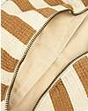 Nobodinoz Marsupio Portofino - Honey Stripes Waffle - Cotone Bio - 31x20x10 cm
 Marsupi