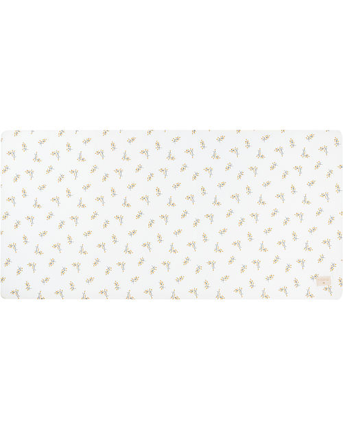 Nobodinoz Materasso e Tappeto Gioco Saint Barth - Flore - 120x60x4 cm - Cotone Bio Tappeti Gioco Imbottiti