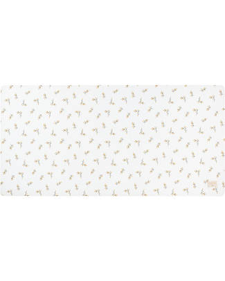 Nobodinoz Materasso e Tappeto Gioco Saint Barth - Flore - 120x60x4 cm - Cotone Bio Tappeti Gioco Imbottiti