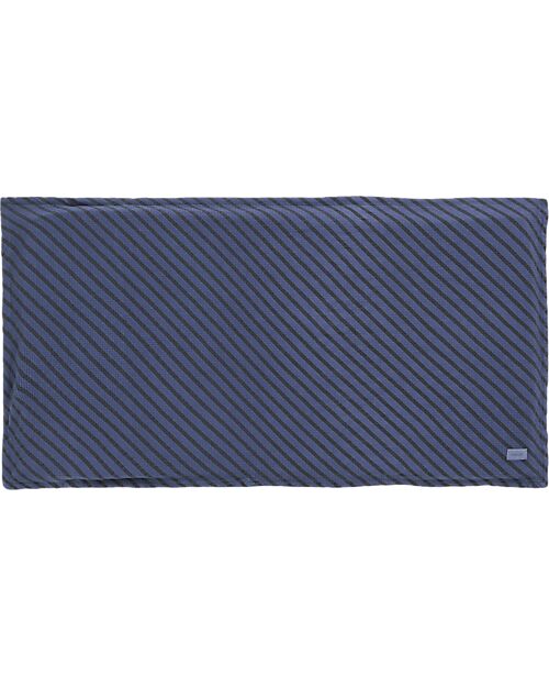 Nobodinoz Materasso Landscape Waffle Floor - Righe Vetiver- 120 x 60 x 4 cm - Cotone Bio Tappeti Gioco Imbottiti