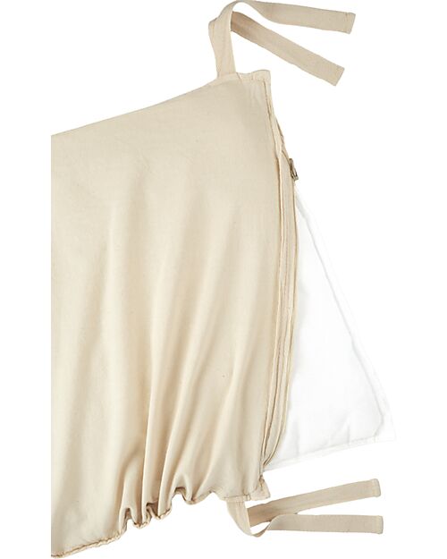Nobodinoz Paracolpi per Lettino con Zip - Ginger - Cotone Bio - 210x38 cm Paracolpi