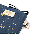 Nobodinoz Paracolpi per Lettino, Gold Stella/Blu - Cotone bio Paracolpi