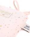 Nobodinoz Paracolpi per Lettino, Gold Stella/Rosa - Cotone bio Paracolpi