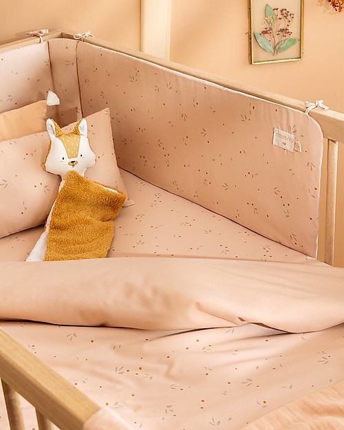 Nobodinoz Paracolpi per Lettino - Willow Dune - Cotone Bio Paracolpi