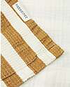 Nobodinoz Poncho da Bagno Portofino - Honey Stripes Waffle - Cotone Bio
 Accappatoi e Asciugamani