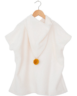 Nobodinoz Poncho da Bagno So Cute, Natural - Cotone bio Accappatoi e Asciugamani