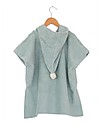 Nobodinoz Poncho da Bagno So Cute, Verde - Cotone bio Accappatoi e Asciugamani