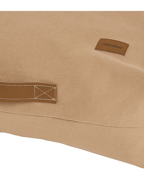 Nobodinoz Pouf Oasis - Fawn - 100% Cotone Oeko Tek Pouf