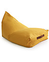 Nobodinoz Pouf Oasis, Giallo - Cotone bio Pouf