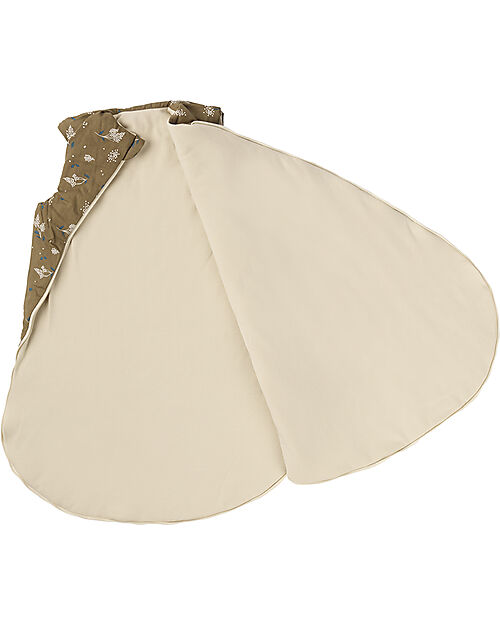 Nobodinoz Sacco Nanna Cocoon 6-18 Mesi - TOG 2 - Brown Lilac - Cotone Bio Oeko-Tex Sacchi Nanna