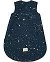 Nobodinoz Sacco Nanna Invernale 0-6Mesi - TOG 3.5 - Gold Stella Night Blue - Cotone Bio Oeko-Tex Sacchi Nanna