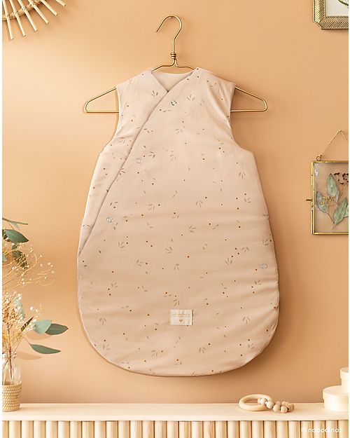 Nobodinoz Sacco Nanna Invernale 0-6Mesi - TOG 3.5 - Willow Dune - Cotone Bio Oeko-Tex Sacchi Nanna
