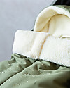 Nobodinoz Sacco Nanna Invernale per Passeggino Universale Baby on the Go - Ecopelliccia extra morbida OekoTex - Verde Oliva Sacchi Passeggino