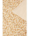 Nobodinoz Set Copripiumino in Mussola Wabi-Sabi - Golden Brown Sakura - 100x140 cm - Cotone Bio Set Copripiumino