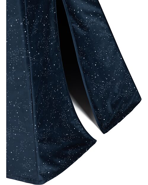 Nobodinoz Tenda Arizona - Blu Notte e Argento - 128x158 cm - Eco-Velluto Tende Gioco