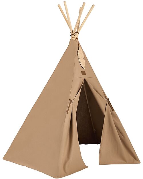 Nobodinoz Tenda Tipi Nevada - Fawn - Cotone Bio e Legno Tende Gioco