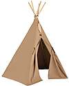 Nobodinoz Tenda Tipi Nevada - Fawn - Cotone Bio e Legno Tende Gioco