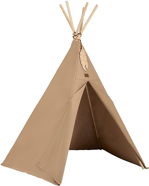 Nobodinoz Tenda Tipi Nevada - Fawn - Cotone Bio e Legno Tende Gioco