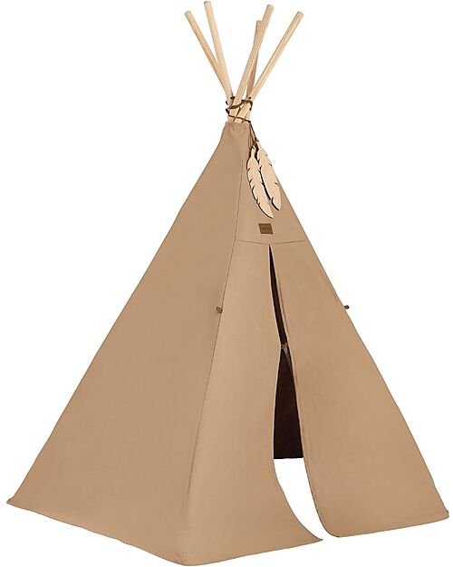 Nobodinoz Tenda Tipi Nevada - Fawn - Cotone Bio e Legno Tende Gioco