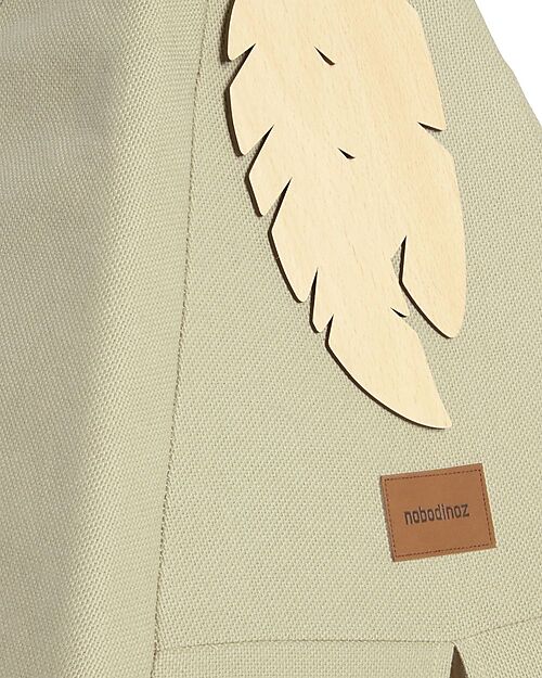 Nobodinoz Tenda Tipi Nevada - Laurel Green - Cotone Bio e Legno Tende Gioco