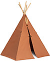 Nobodinoz Tenda Tipi Nevada - Marrone - Cotone bio e legno Tende Gioco